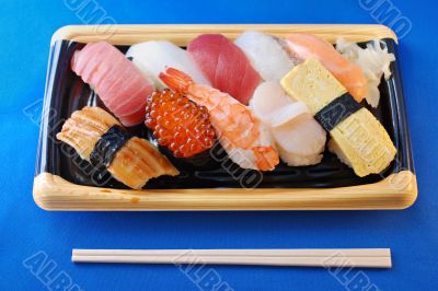 Japanese sushi set