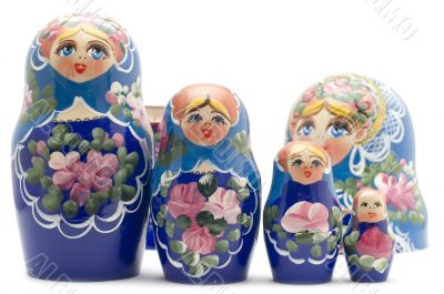 Russian national souvenir macro