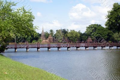 Lake in Sukhotai