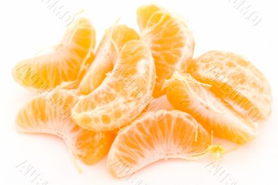 some tangerine segments