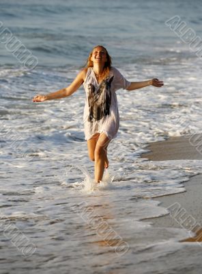 Running girl