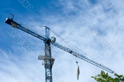 Building tower crane