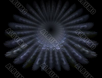 abstract flower fractal 1