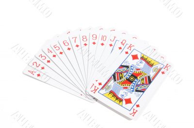deck of diamonds