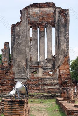 Wall in Phra Si Sanphet
