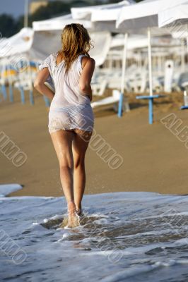 Running girl