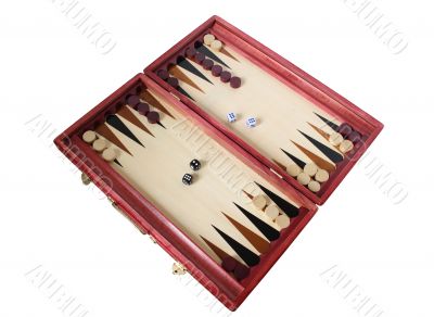 Gambling with backgammon