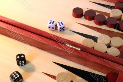 Cambling with backgammon