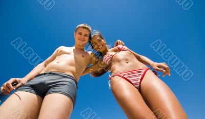 Happy couple