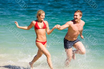 Running people
