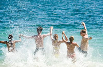 People playing