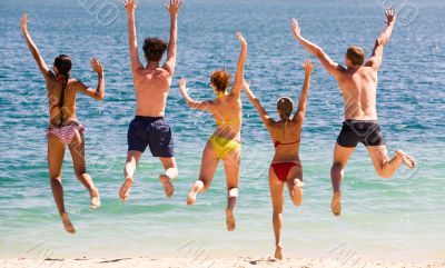 Jump in the lake