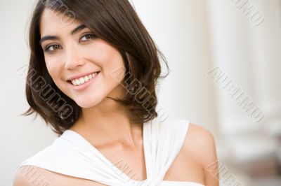 Smiling lady