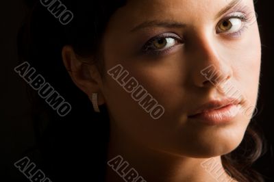 Enigmatic glance