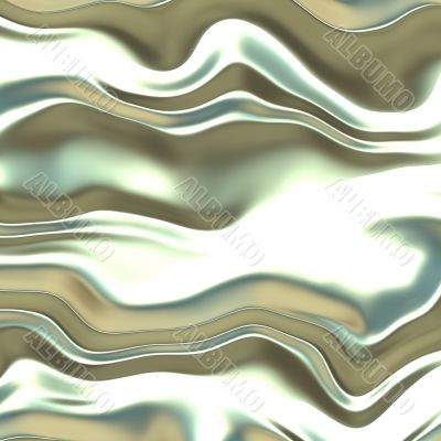 Glossy silk fabric