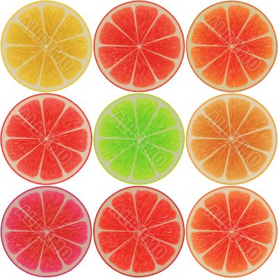 Citrus slices