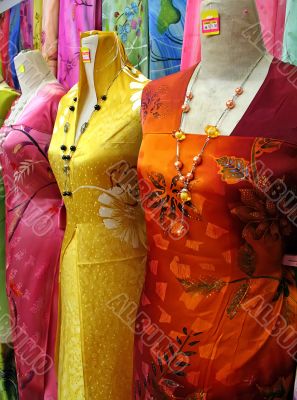 Traditional asian fabrics