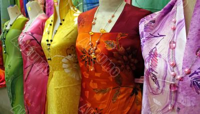 Traditional asian fabrics