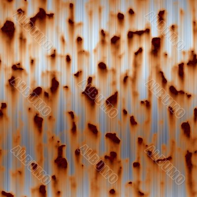 Rusted metal texture