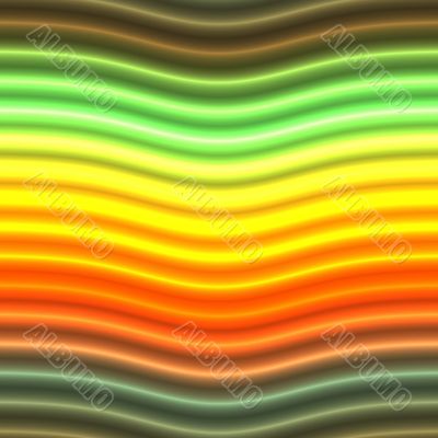Glowing neon lines
