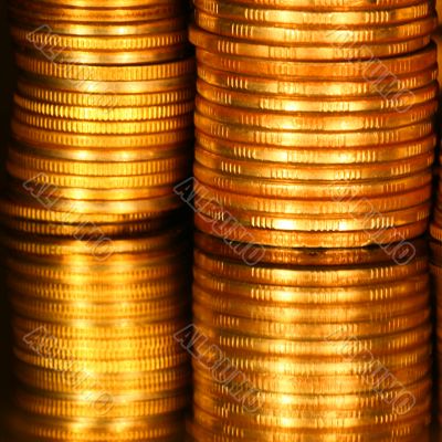 golden coins