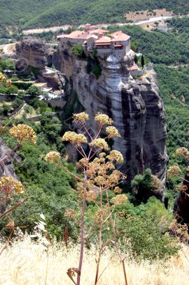 meteora mountains and monastery