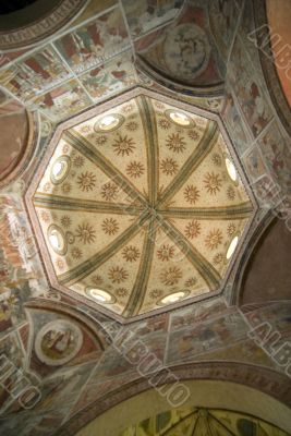 Interior of Santa Maria di Bressanoro