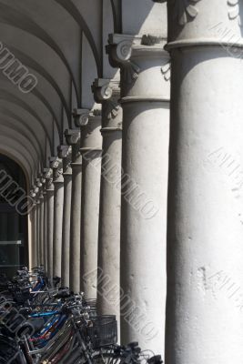 Columns and bicycles