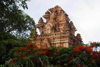 Cham tower in Nha Trang