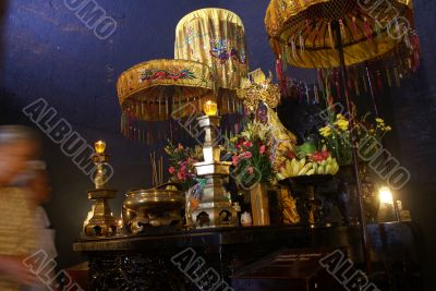 Shrine inside