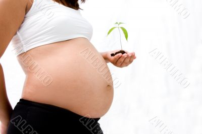 Pregnant woman