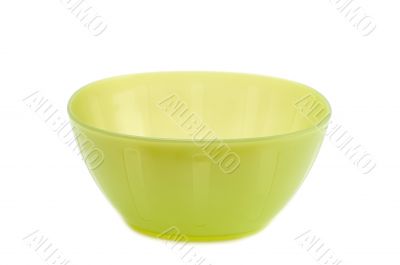 Green Plastic plates