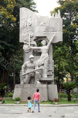 Monument in Hanoi