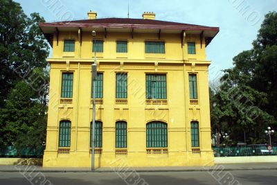 French colonial building