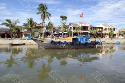 River and boat