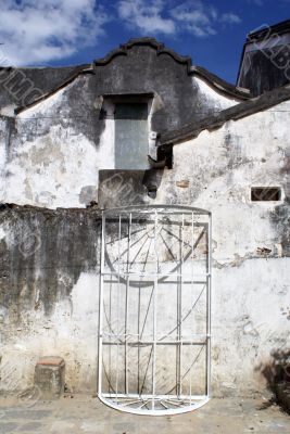 House and fence