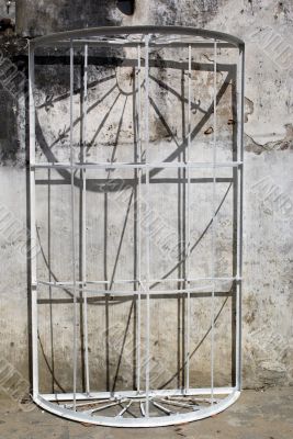 Wall and fence