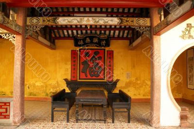 Buddhist temple in Vietnam
