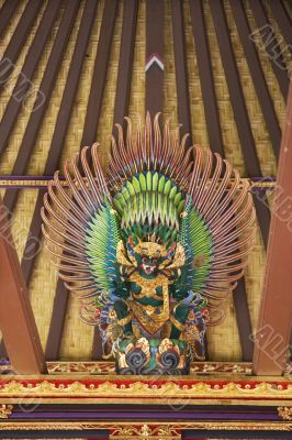 Bali roof at the house