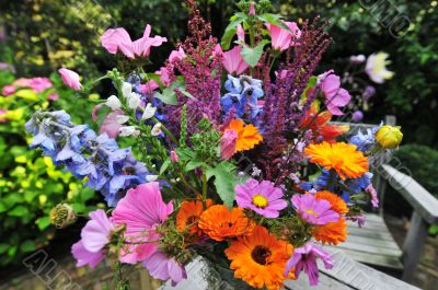 bunch of flowers