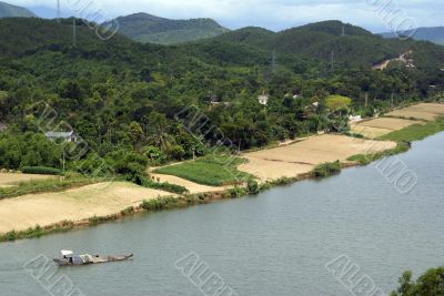 Boat on the river