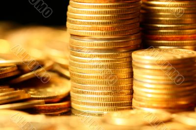 golden coins