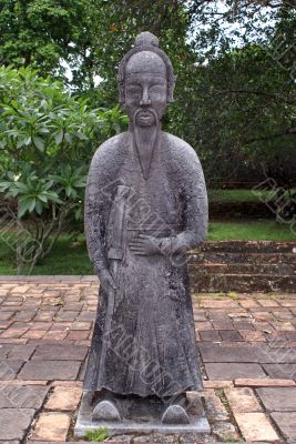 Stone statue