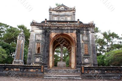 Temple with stella