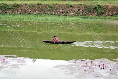 Boat on the water