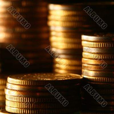golden coins