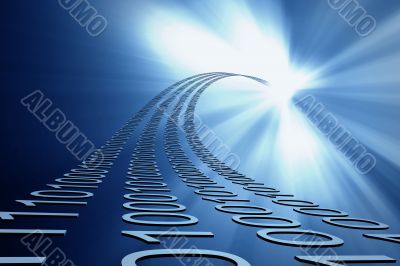 data flow background