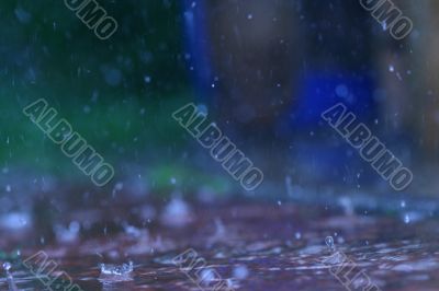 outdoor rain