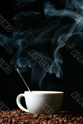 hot morning coffee
