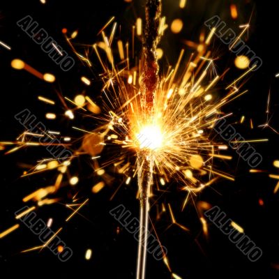 christmas sparkler